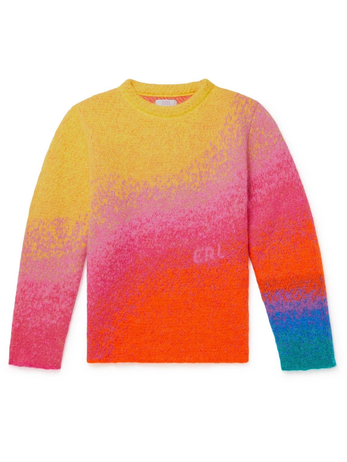 Photo: ERL Kids - Dégradé Knitted Sweater - Yellow