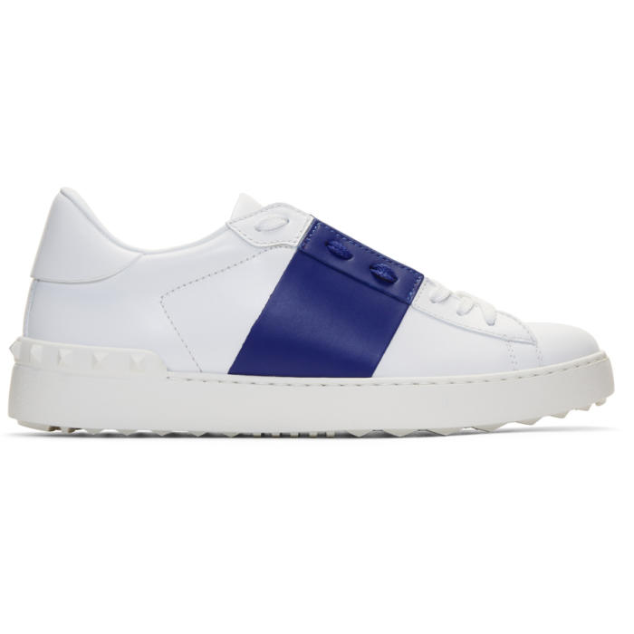 valentino open sneaker blue