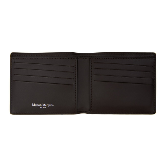 Maison Margiela Tan Grained Bifold Wallet Maison Margiela