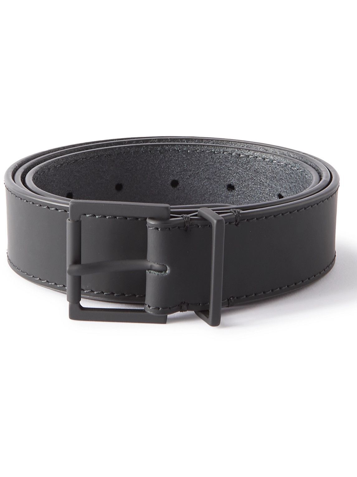 Maison Margiela - 3.5cm Leather Belt - Black Maison Margiela