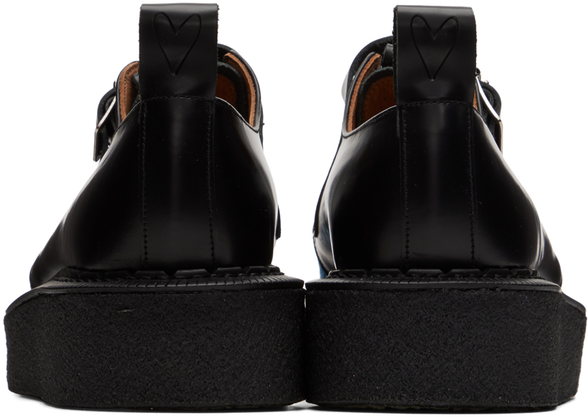 Charles Jeffrey Loverboy Black Cox Edition Creeper Monkstraps