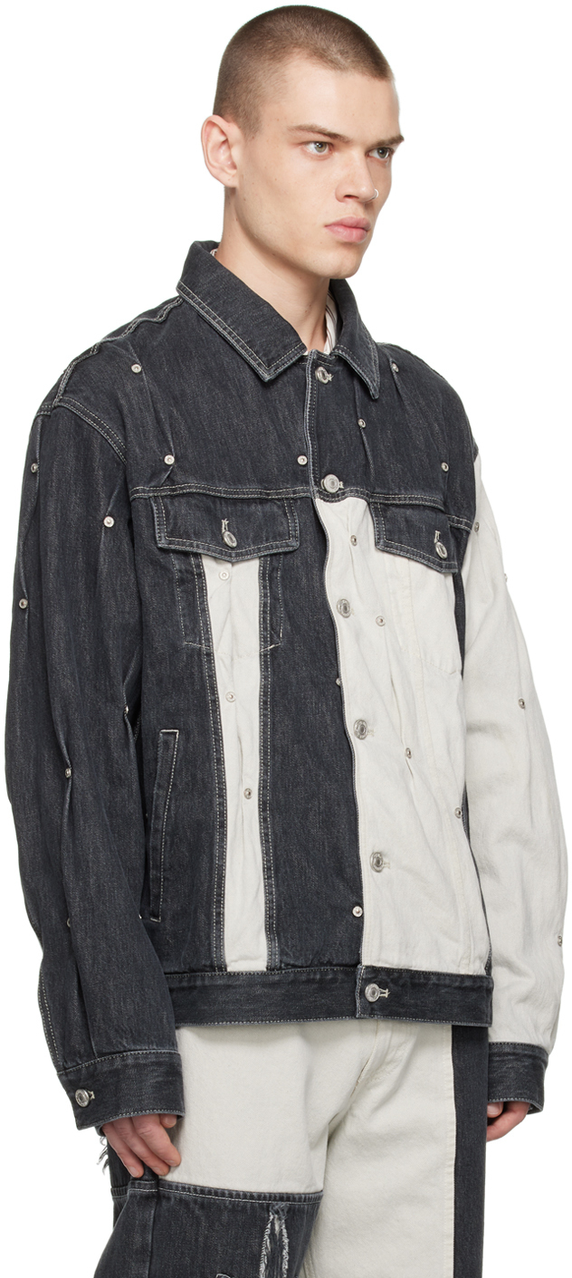 KUSIKOHC SSENSE Exclusive Gray Denim Jacket