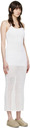 1017 ALYX 9SM White Cotton Midi Dress