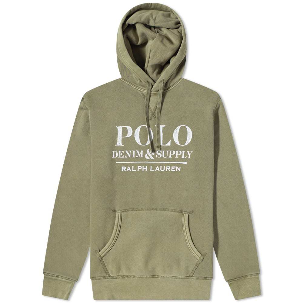 Polo Ralph Lauren Logo Print Popover Hoody