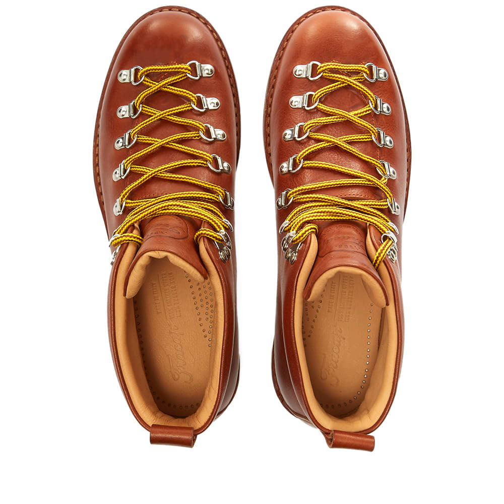 Fracap Men's M120 Natural Vibram Sole Scarponcino Boot in Cognac Fracap