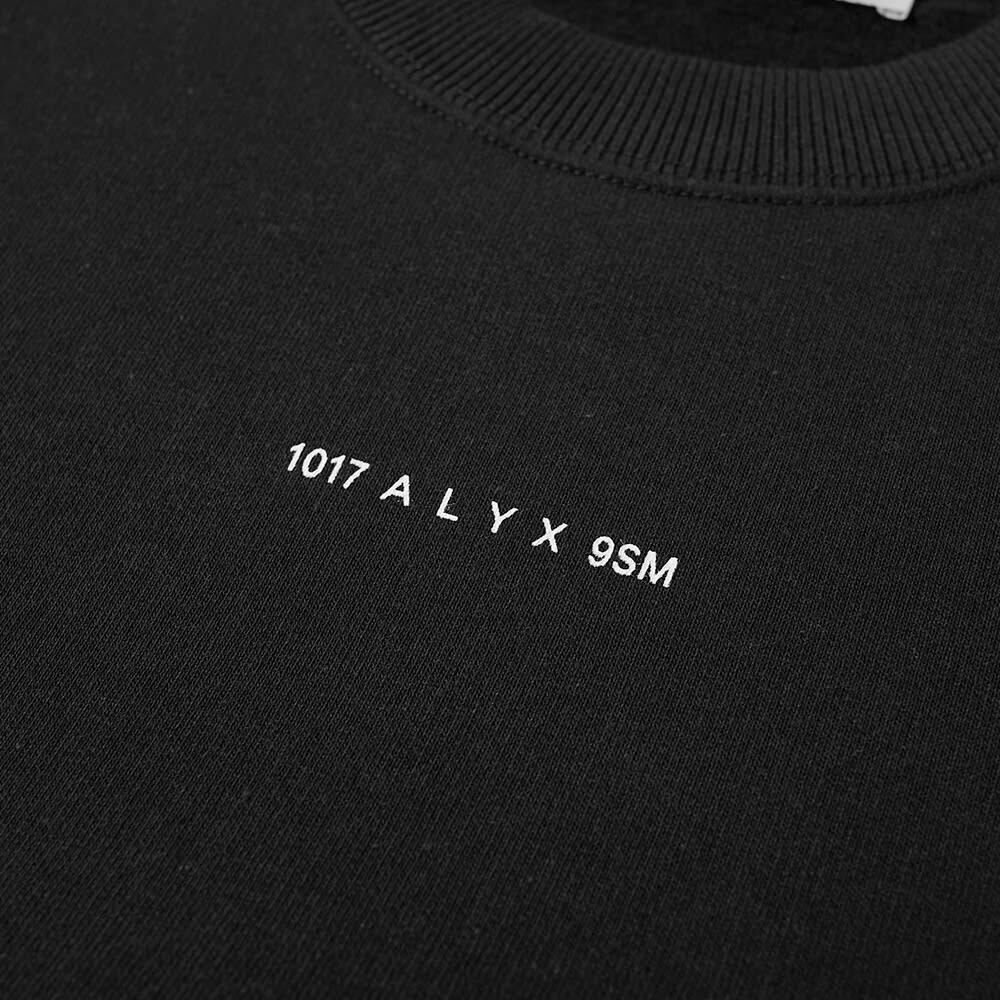 1017 ALYX 9SM Men's Visual Crew Sweat in Black