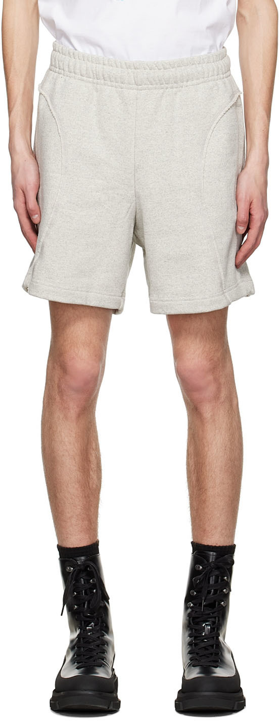 MISBHV Grey Cotton Shorts MISBHV