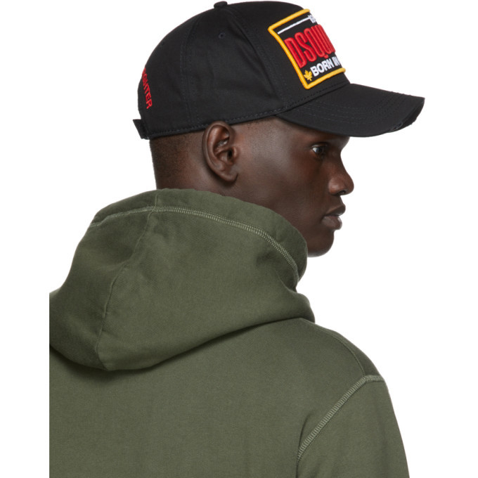 Dsquared2 Black Embroidered Logo 