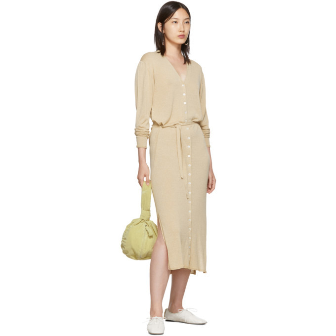 Lemaire Beige Cardigan Dress Lemaire