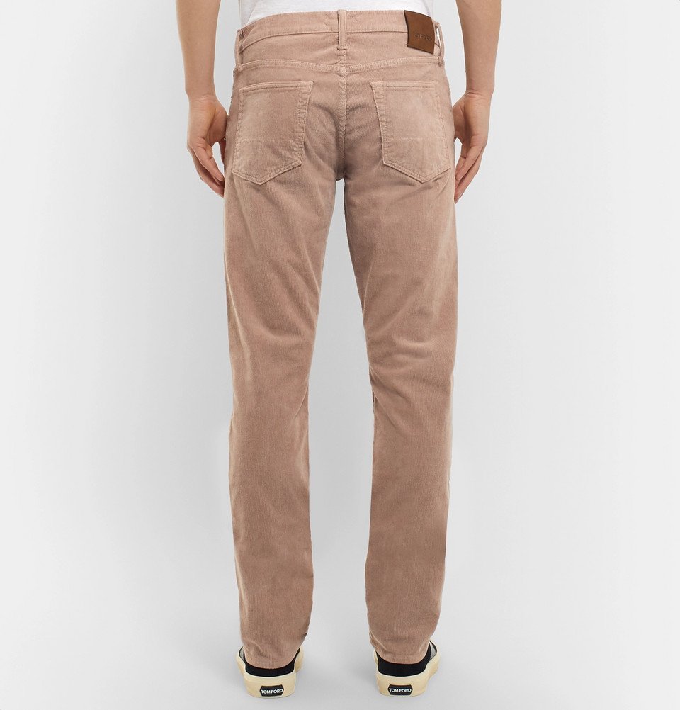 Slim-Fit Stretch-Cotton Corduroy 