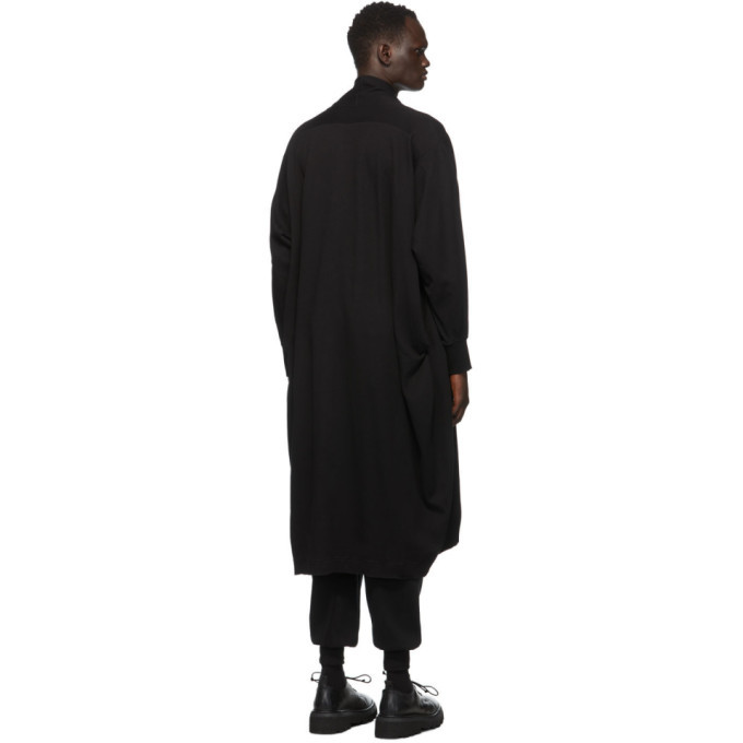 Julius Black Cotton Long Cardigan Julius