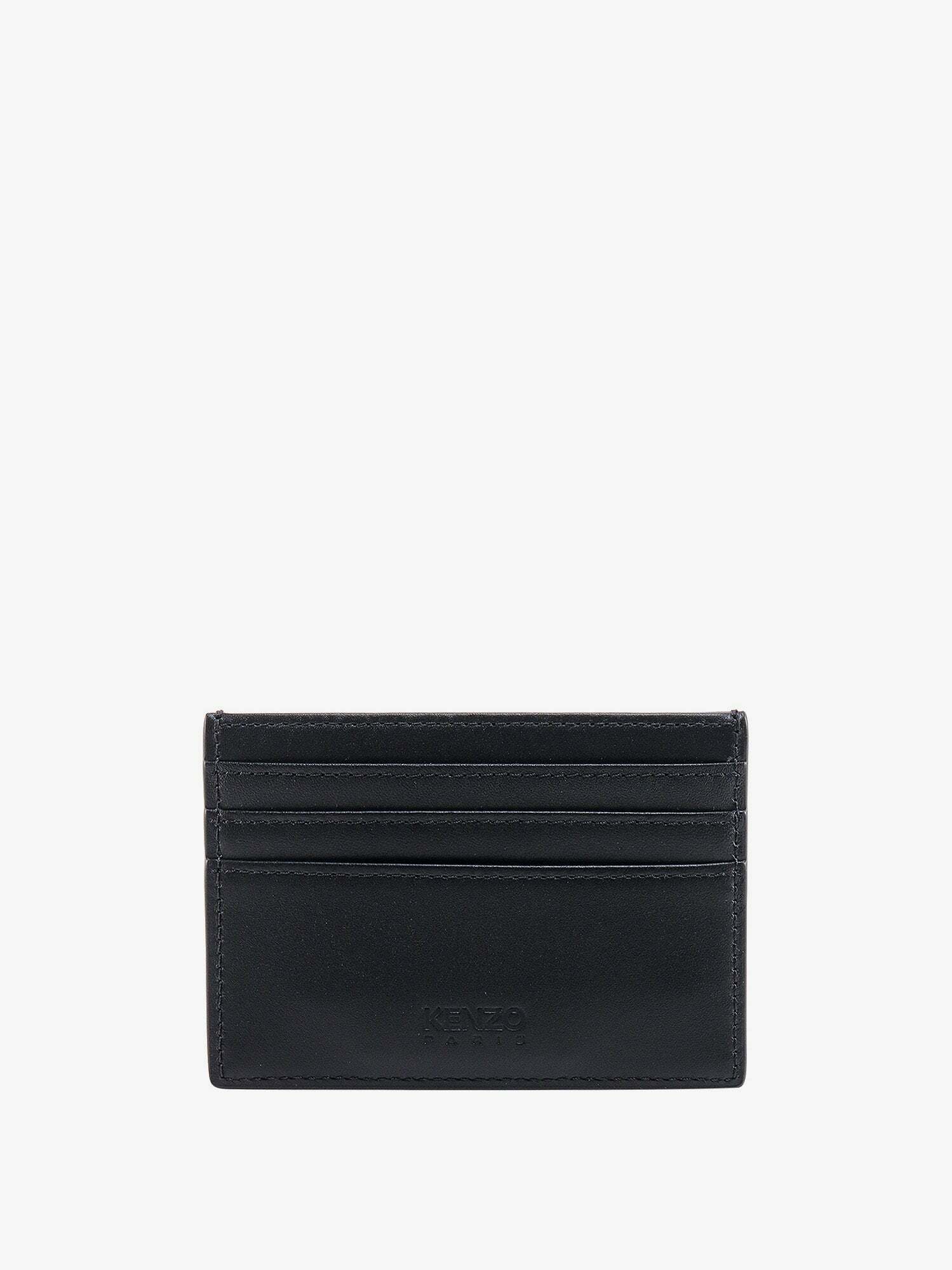 Kenzo Paris Card Holder Black Mens Kenzo