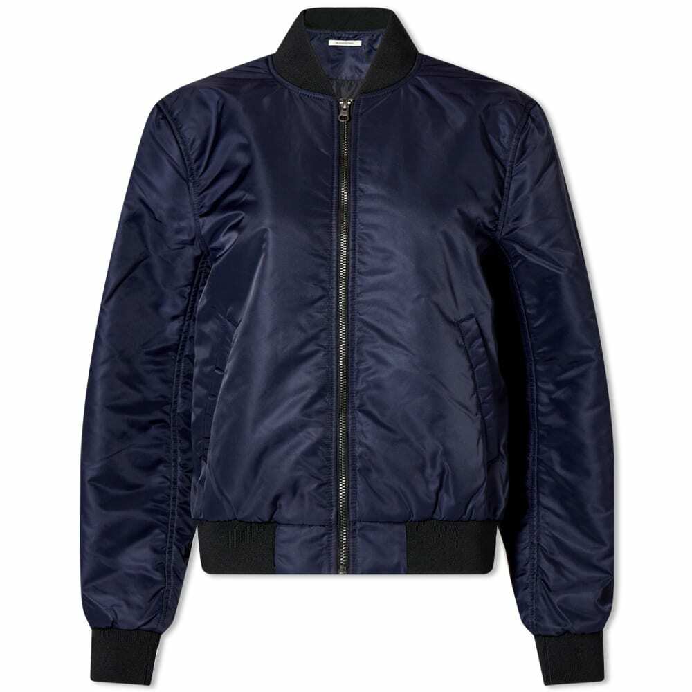 Etre Cecile Women's Padded Bomber Jacket in Navy Etre Cecile