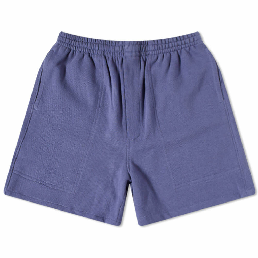 Bode Men's Gym Rugby Short in Blue Bode