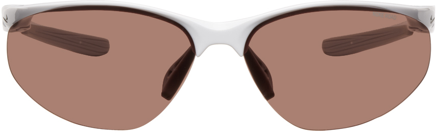 Photo: Nike White Aerial Sunglasses
