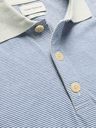 OLIVER SPENCER - Tabley Organic Cotton Polo Shirt - Blue