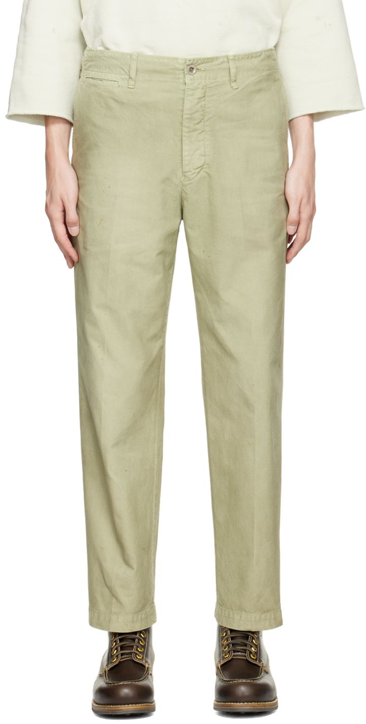 VISVIM Wool And Linen Chino Pants des-heros.fr