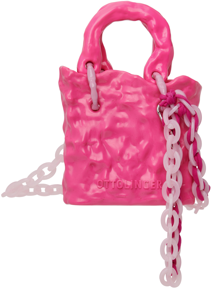 Ottolinger Pink Signature Ceramic Chain Bag Ottolinger