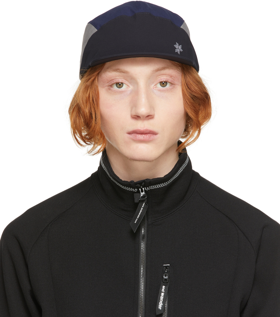 Goldwin Black \u0026 Navy Stretch Run Cap 