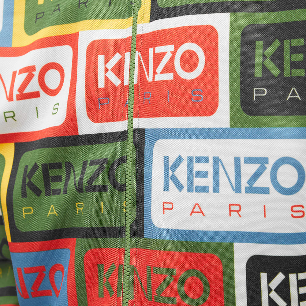 Kenzo Paris Men's Label Track Jacket in Multicolor Kenzo