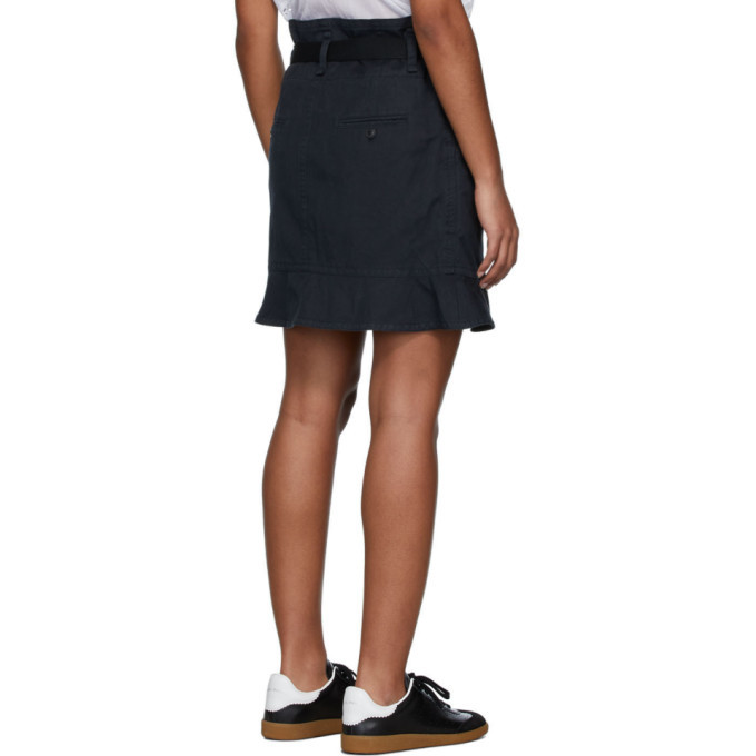 Isabel Marant Etoile Black Roan Miniskirt
