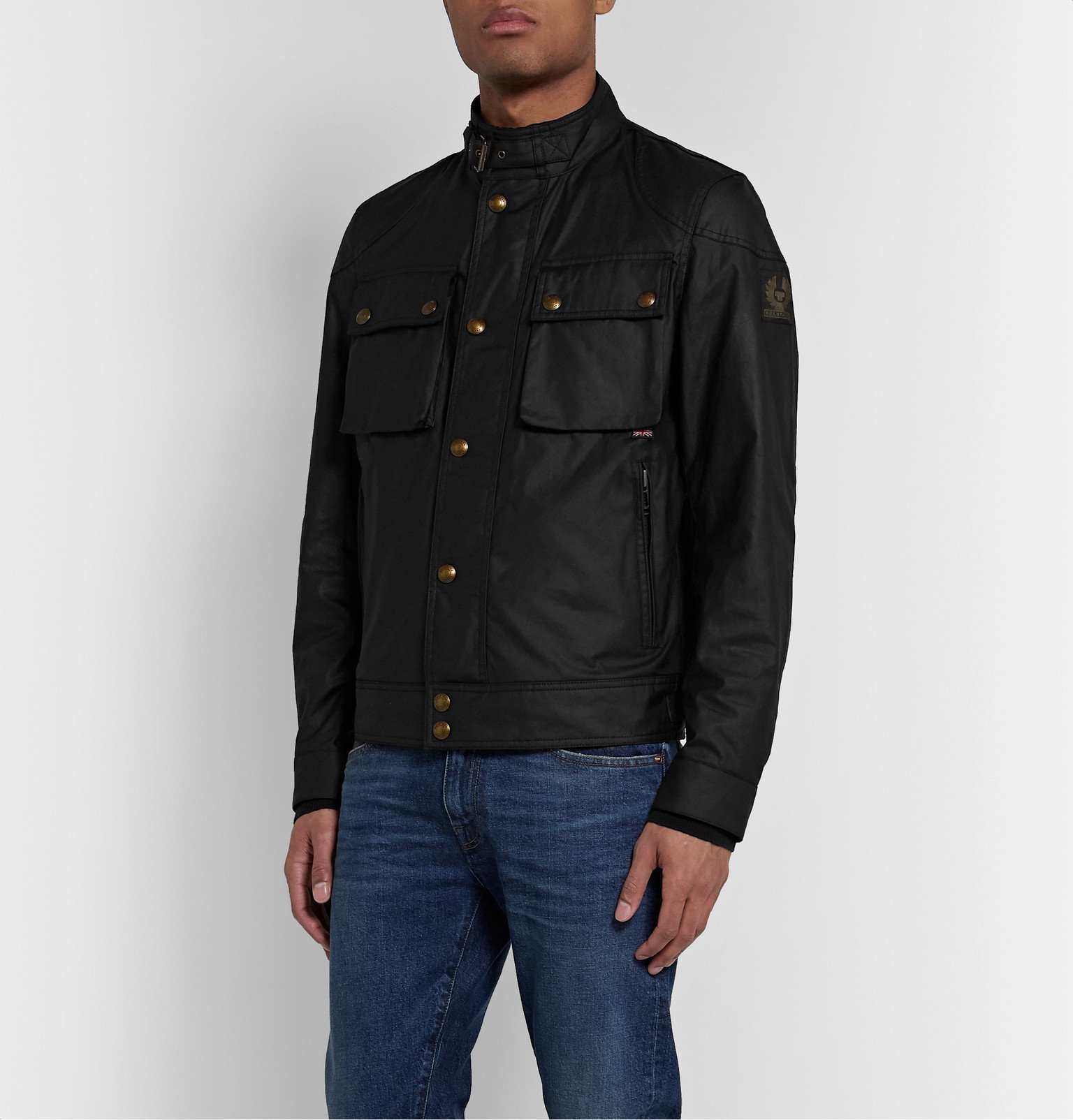 Belstaff - Racemaster Waxed-Cotton Jacket - Black Belstaff