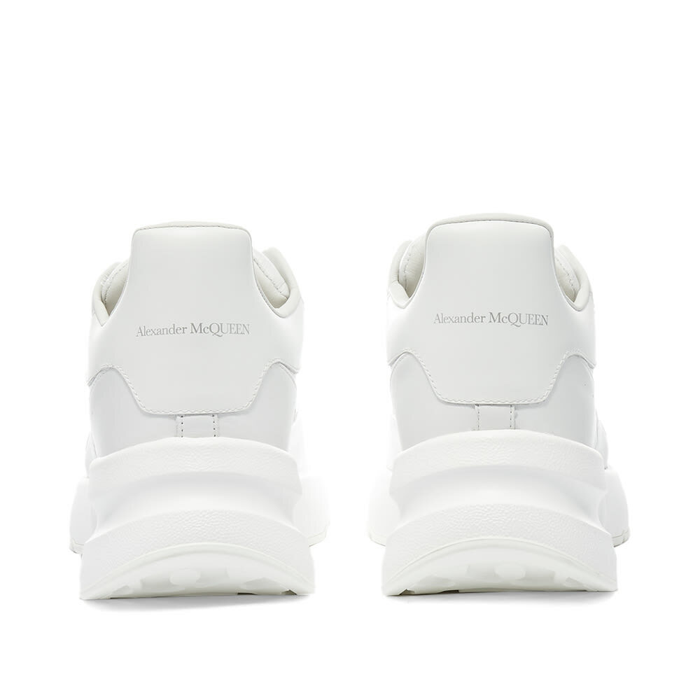 Alexander McQueen Men's Oversized Runner Sneakers in Optical White