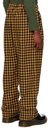 The Campamento Kids Yellow Checked Trousers