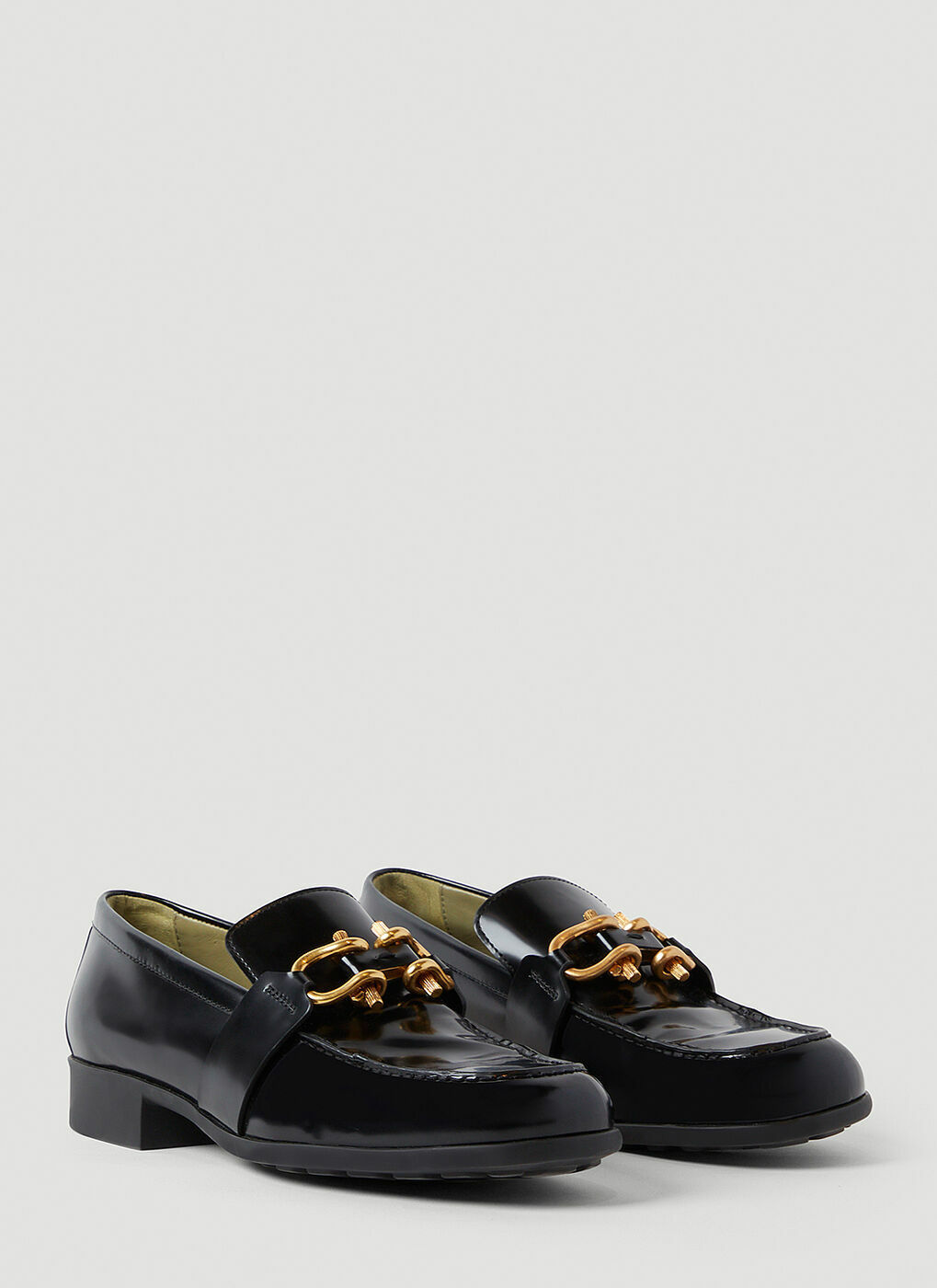 Madame Loafers in Black Bottega Veneta