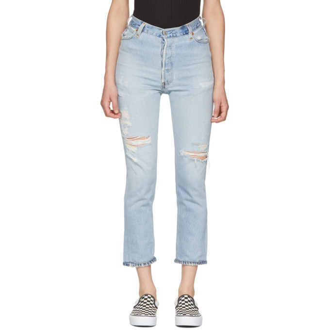 levi's high rise ankle crop