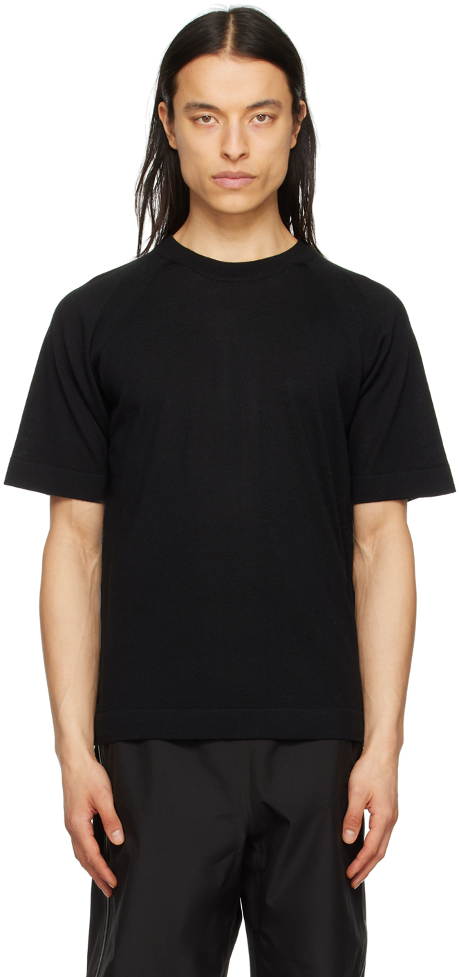 Norse Projects ARKTISK Black Raglan TShirt