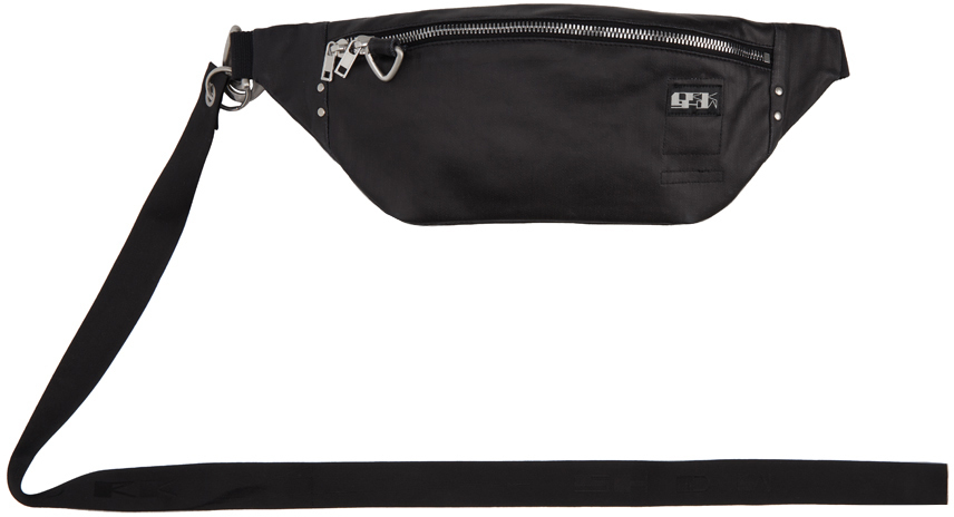 Rick Owens Drkshdw Black Geo Bumbag Rick Owens Drkshdw