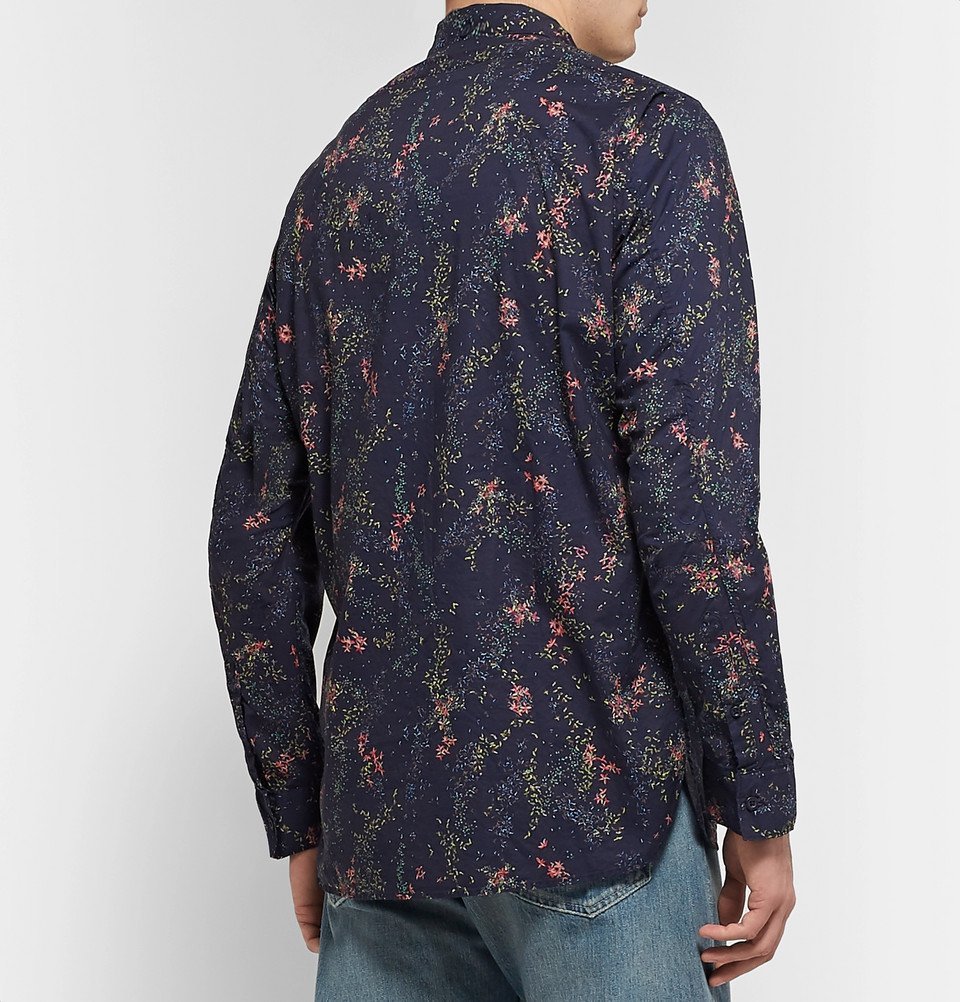 nonnative - Liberty London Dweller Button-Down Collar Printed Cotton ...