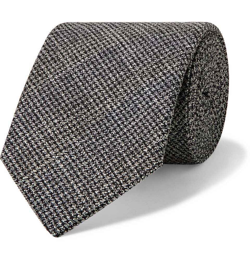 Photo: Oliver Spencer - 8cm Cotton-Jacquard Tie - Gray