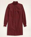 Brooks Brothers Women's Lunar New Year Rabbit Print Poplin Shirt Dress | Red