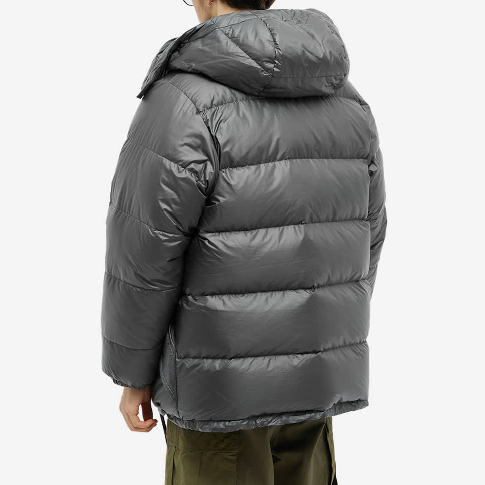 Beams Plus Men's Expedition Down Parka Jacket II in Grey Beams Plus