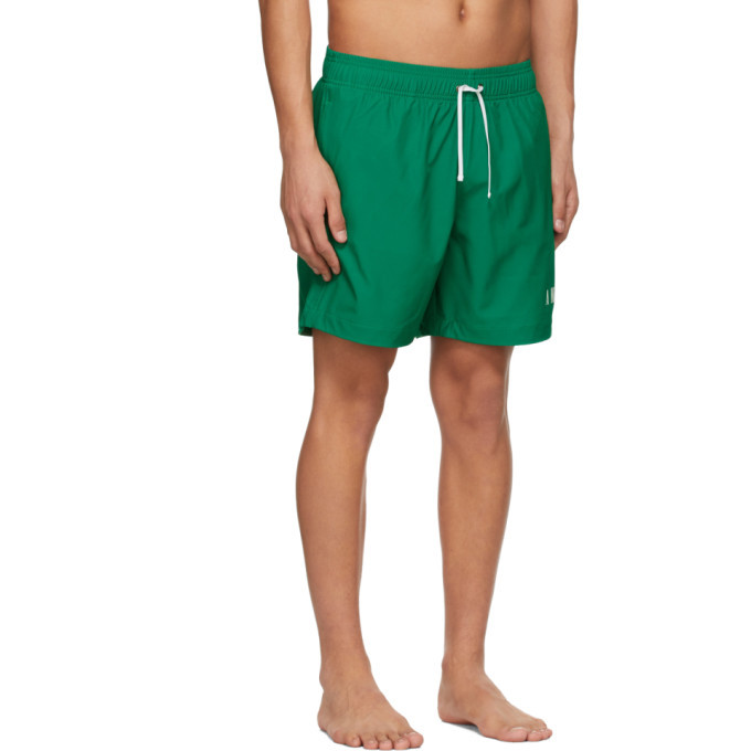 AMIRI Green Logo Swim Shorts Amiri