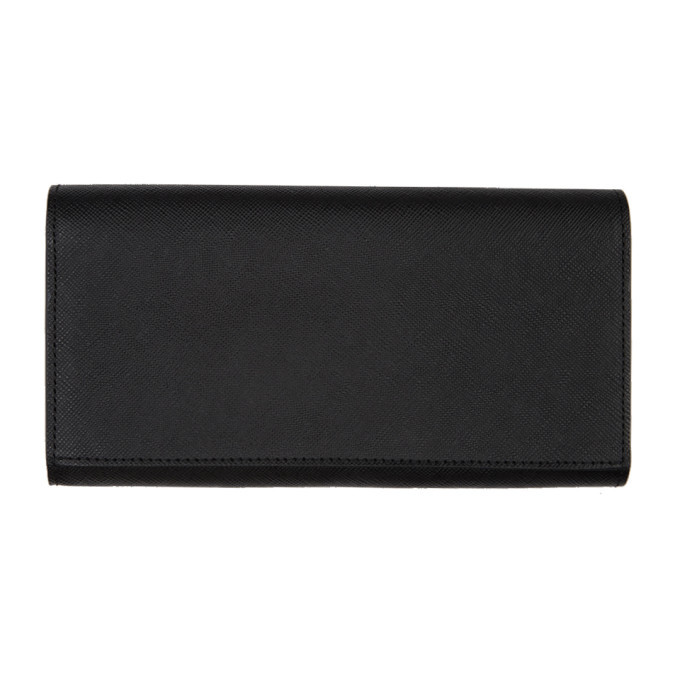 N.Hoolywood Black Leather Wallet N.Hoolywood