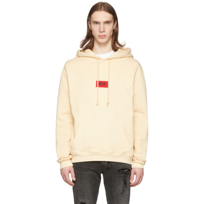 424 multicolor colorblocked oversized hoodie