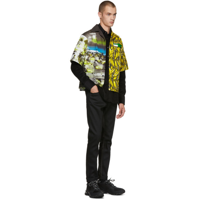 Prada Multicolor Short Sleeve Bananas 
