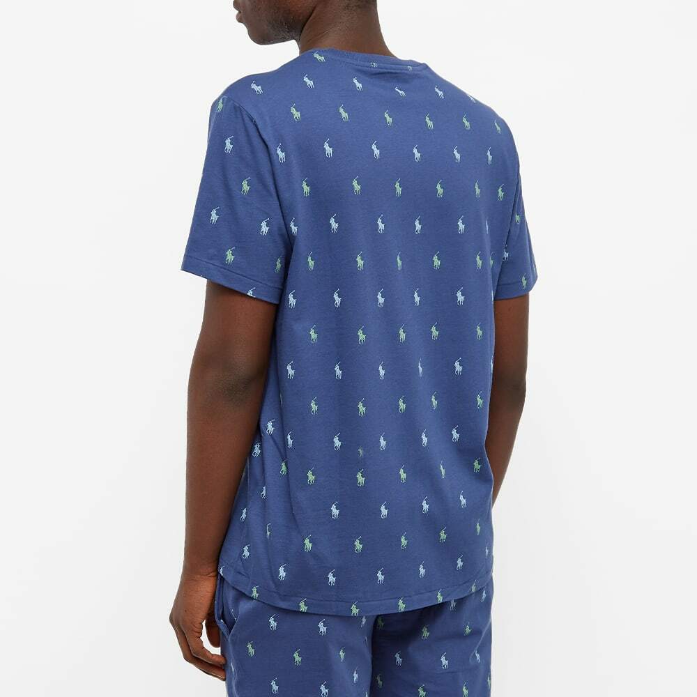 Polo Ralph Lauren Men's All Over Pony Sleepwear TShirt in Navy Polo