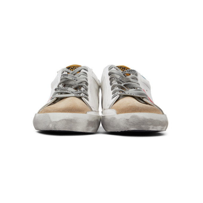 golden goose sneakers tan