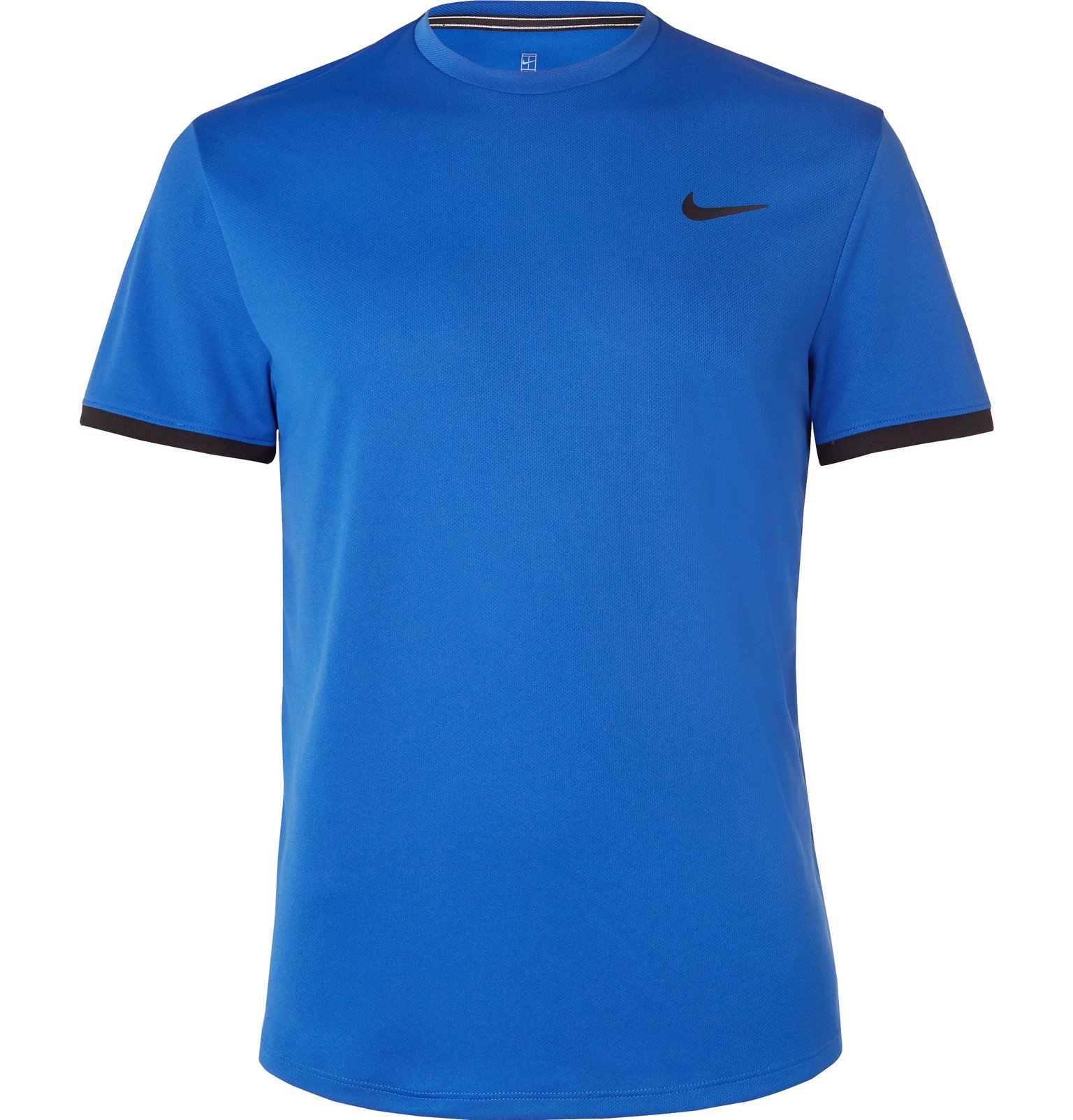 Kaal Bloody Italiaans Nike Tennis - NikeCourt Dri-FIT Tennis T-Shirt - Blue Nike Tennis