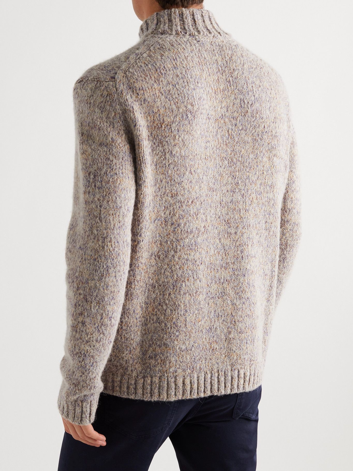 Massimo Alba - Wool-Blend Rollneck Sweater - Gray Massimo Alba