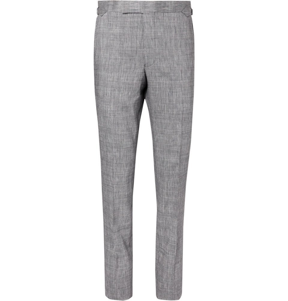 james navy suit trousers