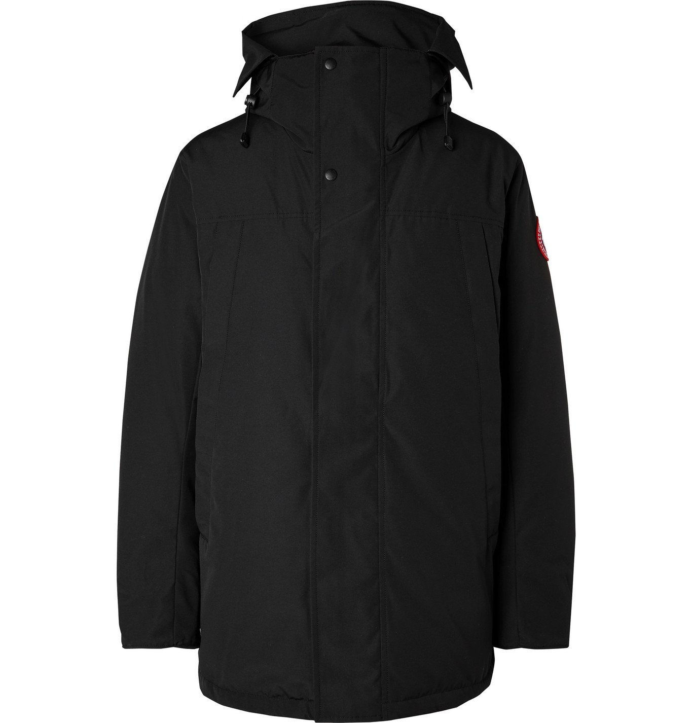 Canada Goose - Sanford Shell Hooded Down Parka - Black Canada Goose