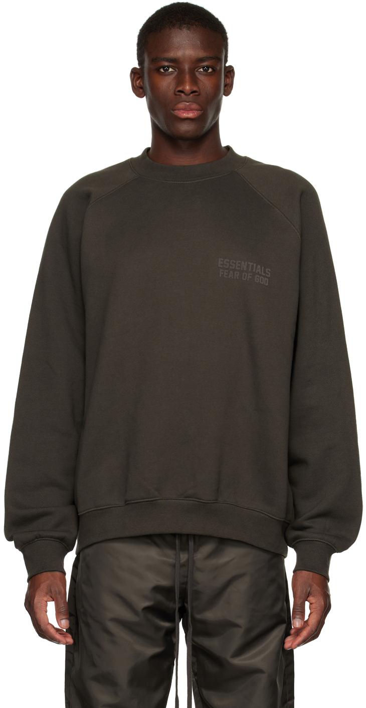 Essentials Gray Crewneck Sweatshirt Essentials