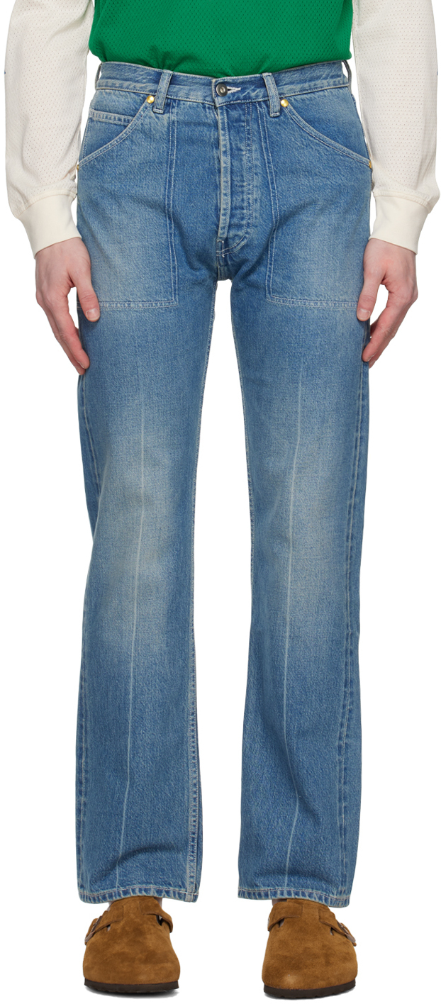 Haulier Blue Utility Jeans