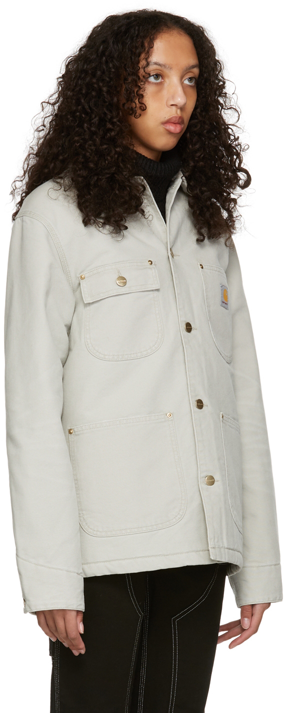 Carhartt Work In Progress Grey Chore Jacket Carhartt WIP