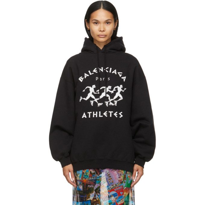 balenciaga patchwork hoodie